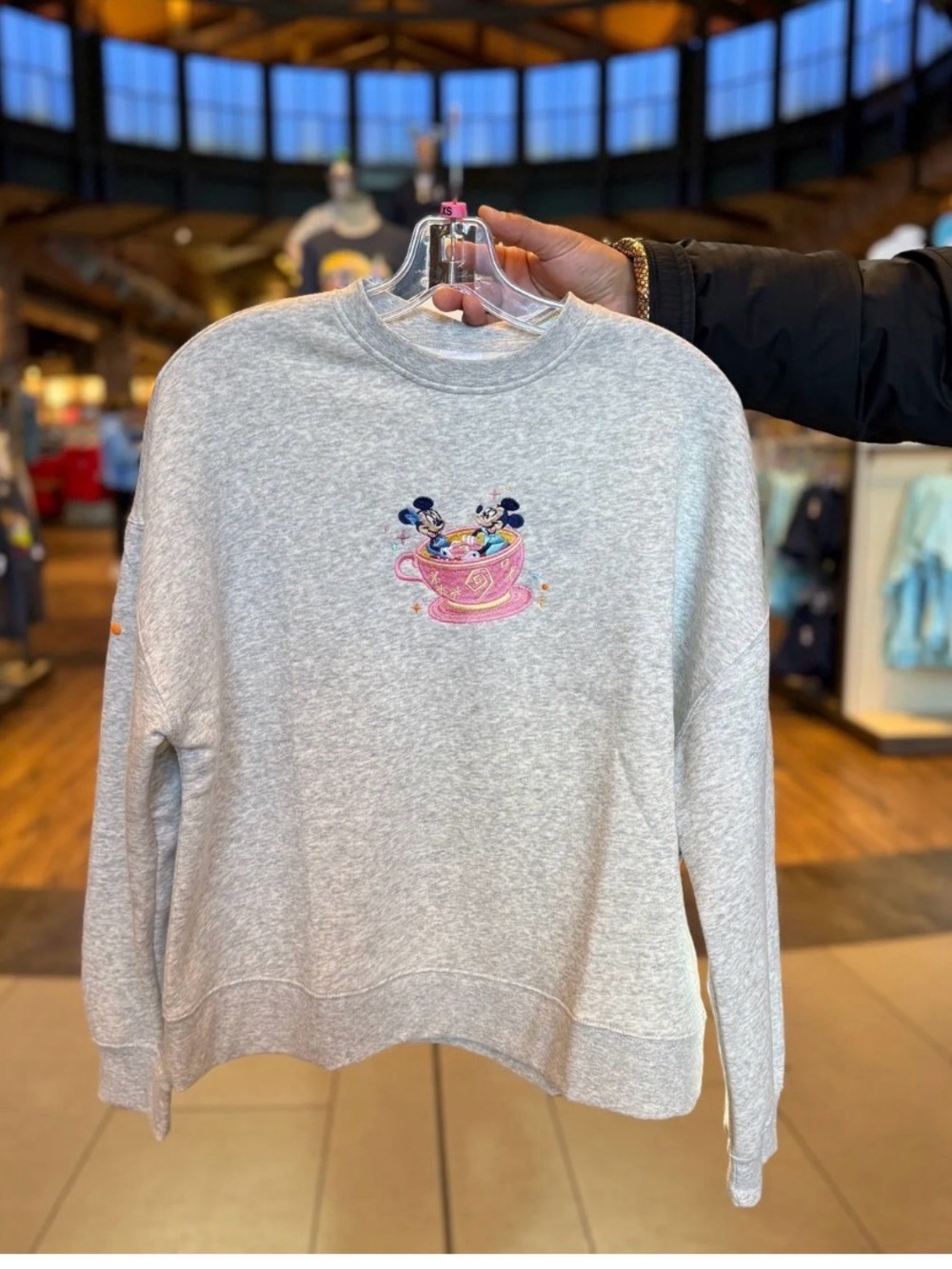 Disney Teacup Crewneck Sweatshirt